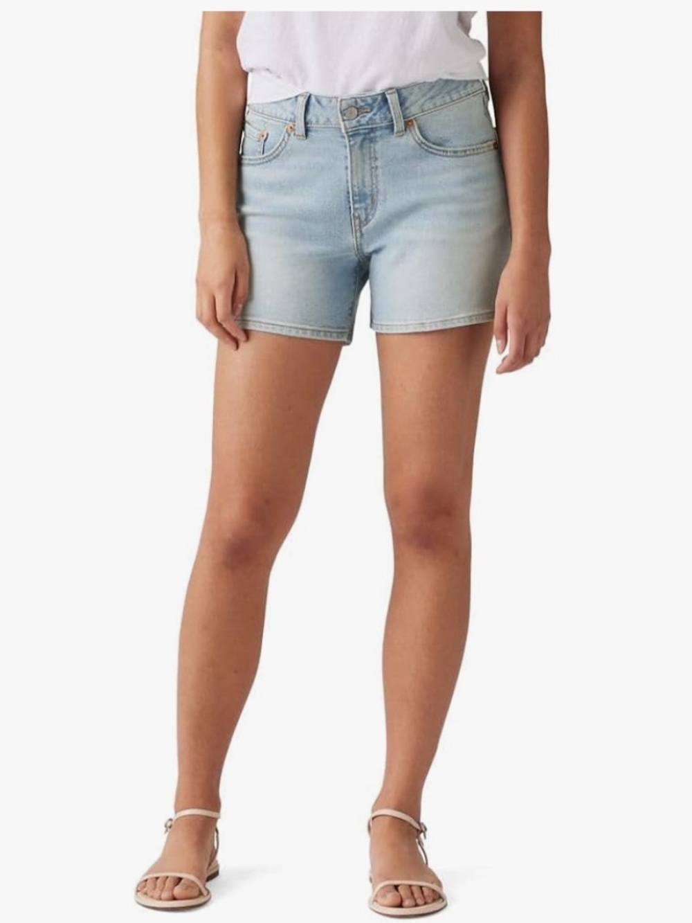 Light Blue Denim Women’s Levi’s A-Line Denim Shorts
